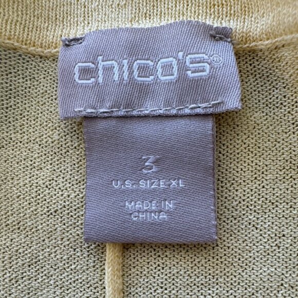 Chico’s Open-Front Cardigan Sweater – Size 3 (XL) - Picture 6 of 6